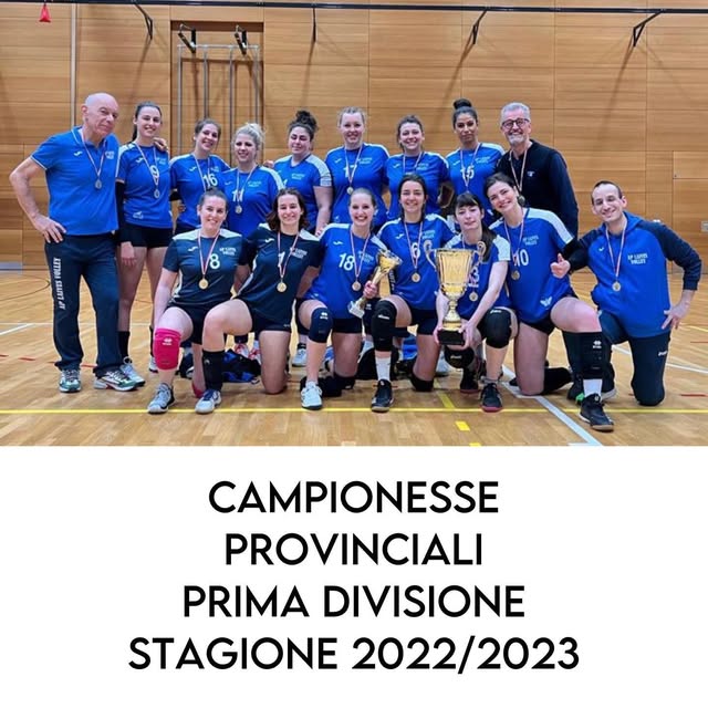 Le campionesse provinciali di Prima Divisione, stagione 2022/2023